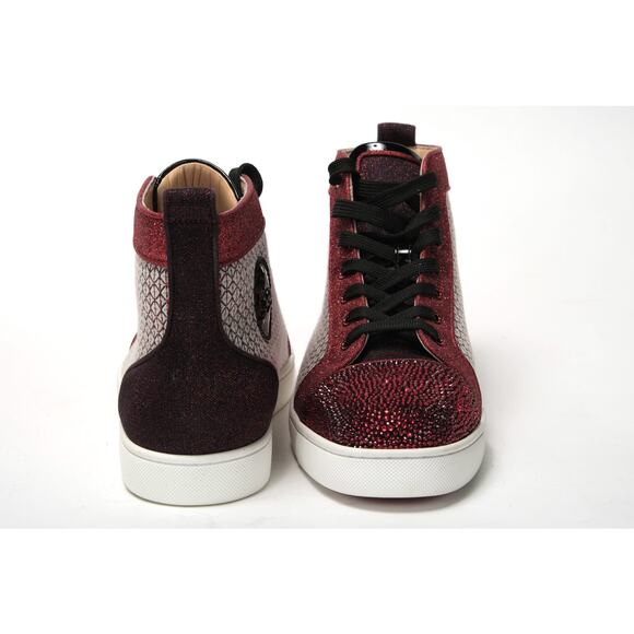 Christian Louboutin Smoky Version Louis P Strass Flat Shoes main image 6